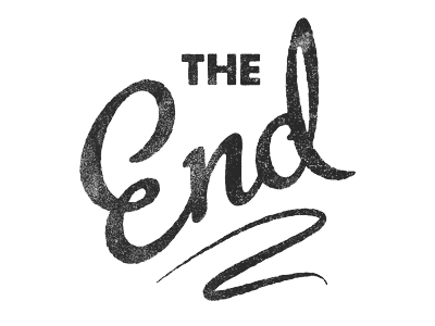 The END Transparent PNG, The End Sign Images - Free Transparent PNG Logos