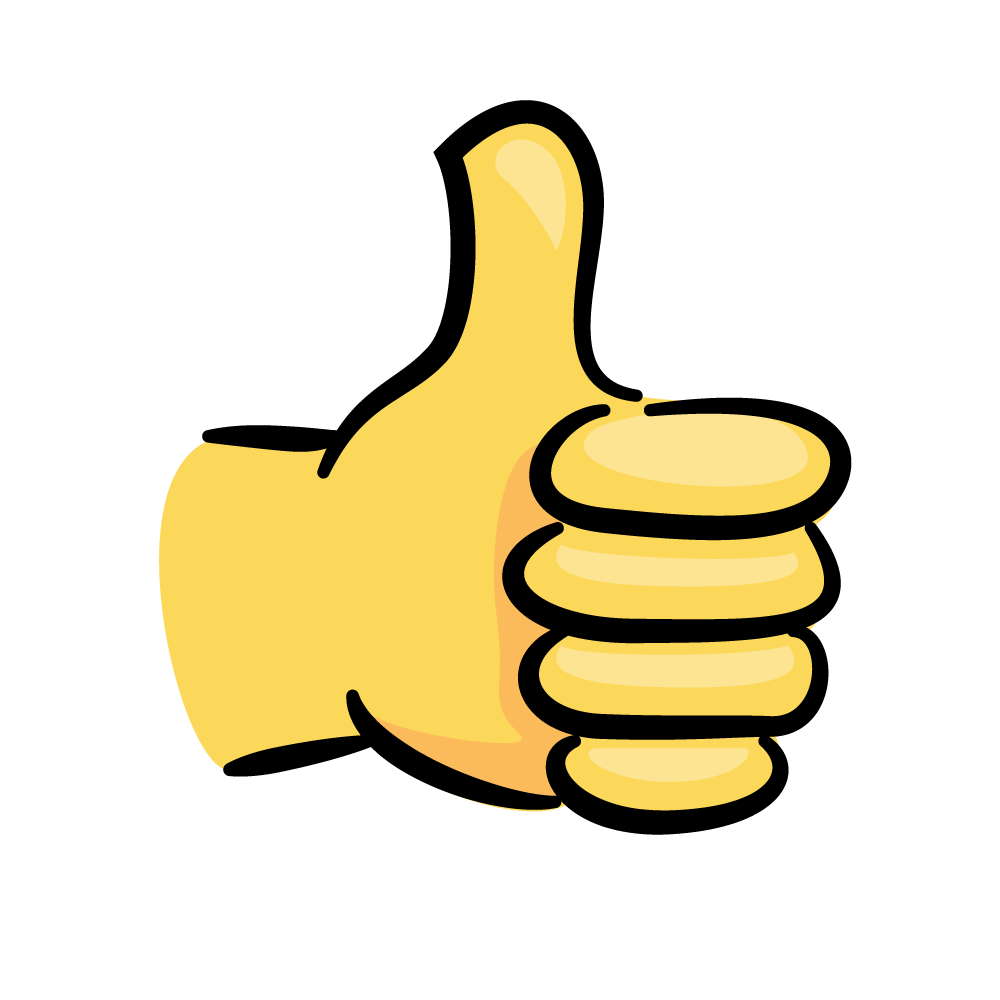 thumbs up smiley png