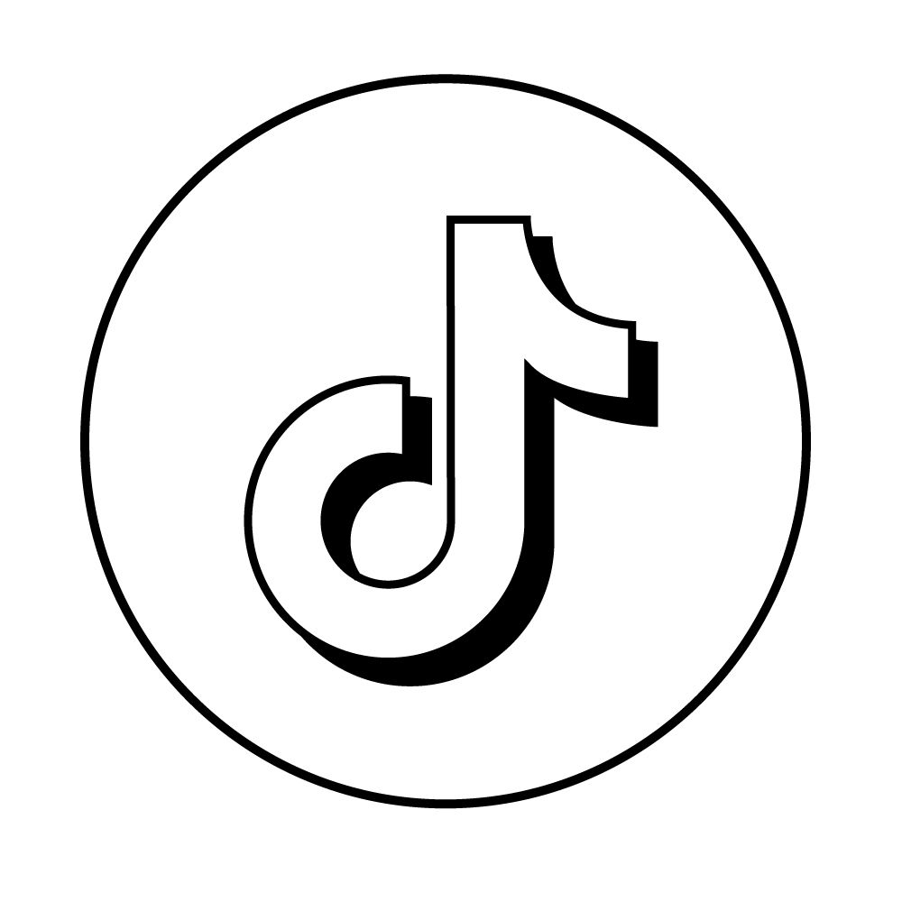 transparent white tiktok logo #42765