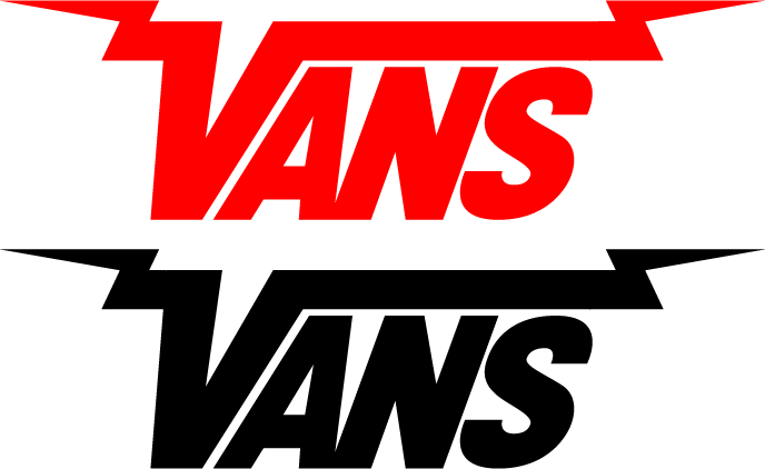 red logo vans