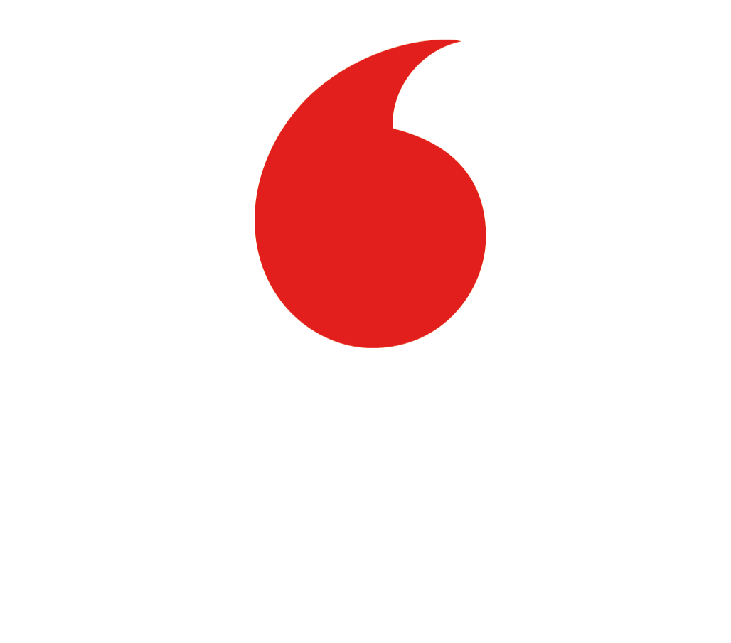 vodafone logo black