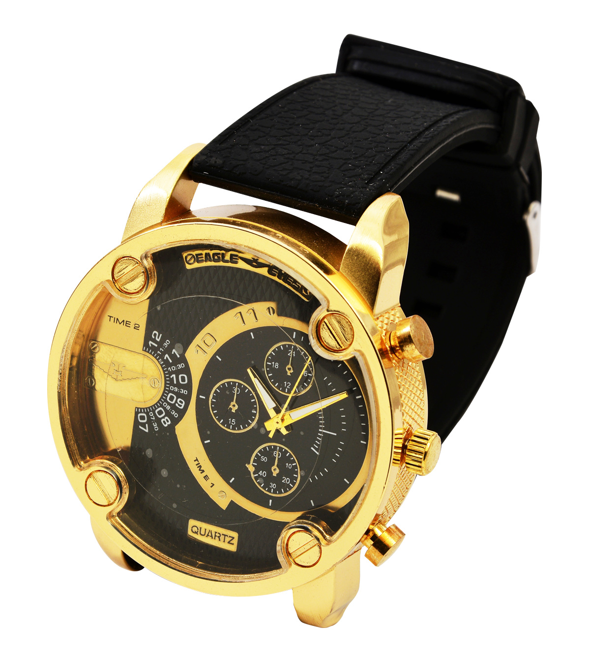 GUESS Mens Gold Tone Multi-function Watch - U0799G2 | GUESS Watches US