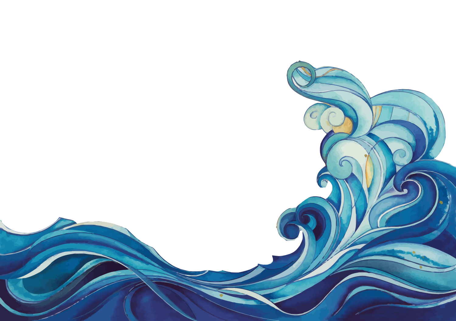 wave illustration free download