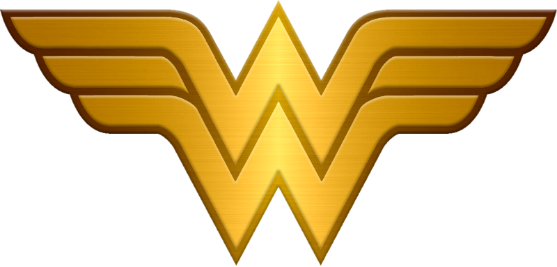Golden wonder woman png logo #1041