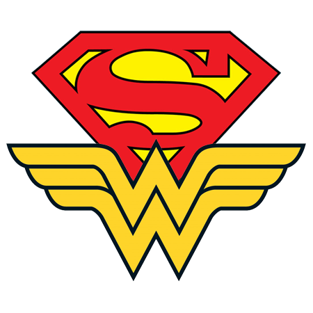 superman with wonder woman png background #1048