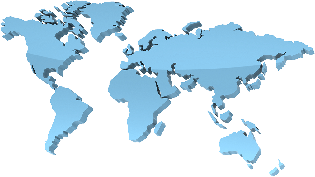 labeled world map clip art