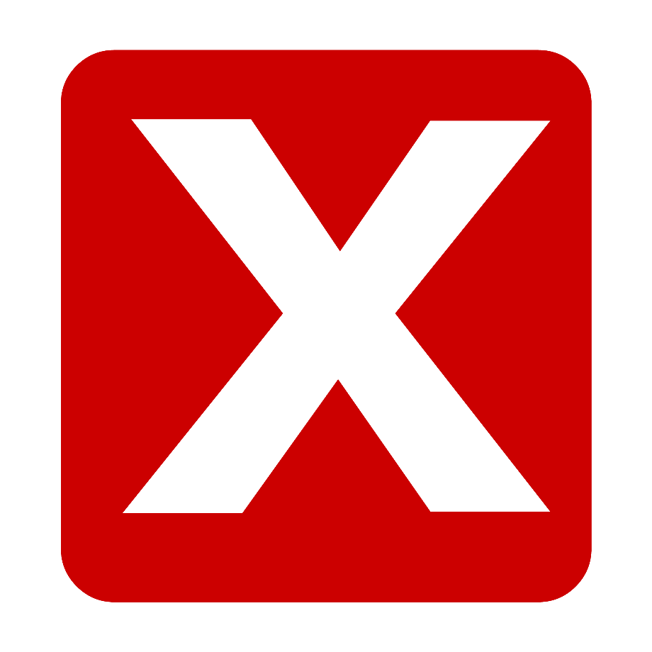 red x png transparent