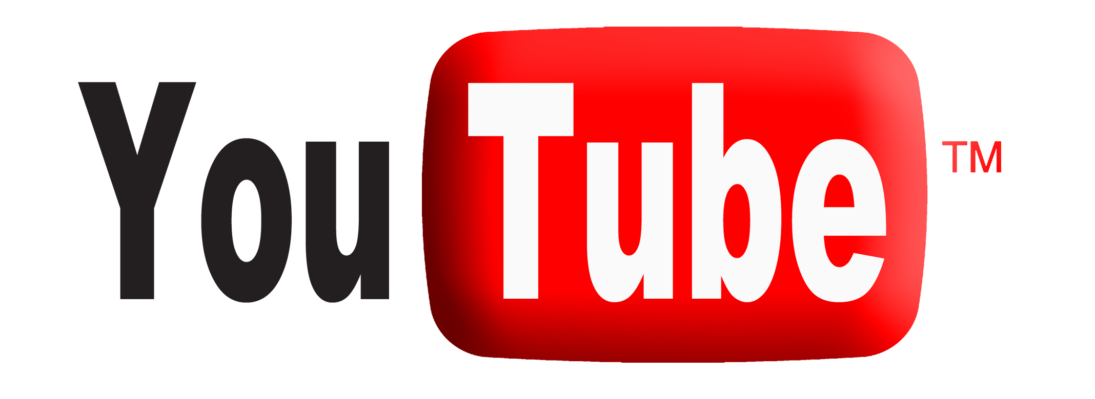 Youtube logo png transparent background download #2064 - Free