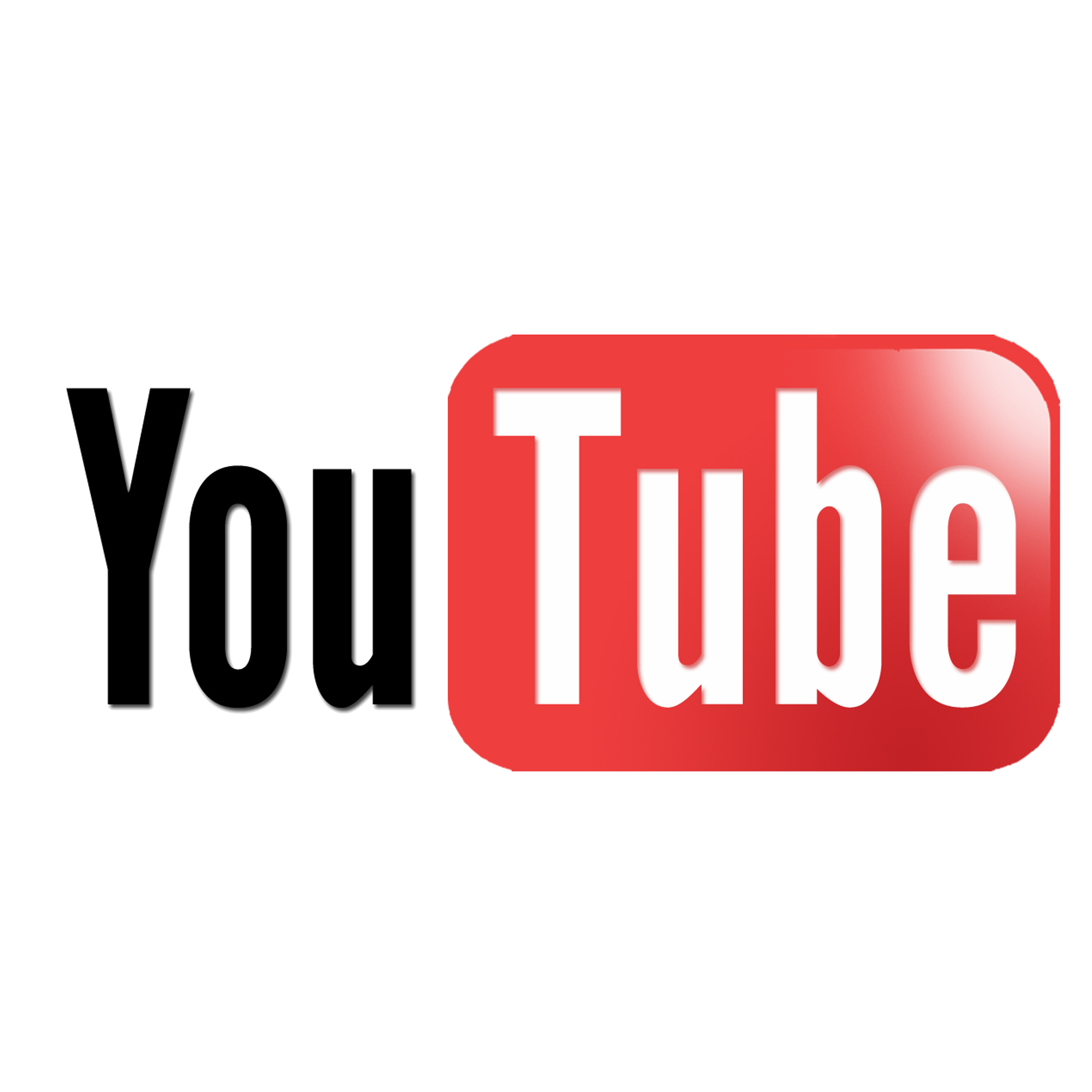 youtube music logo png white